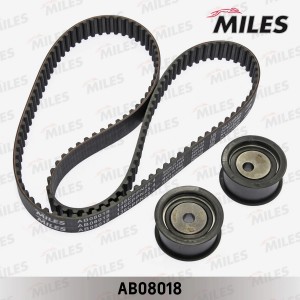 Комплект ремня ГРМ LADA 1.5/1.6 16V 95- AB08018 AB08018 MILES
