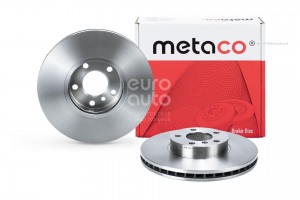 Диск тормозной передний вентилируемый 3050145 3050145 METACO