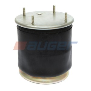 пневмоподушка со стак!4шп.M12. 1отв.штуц.M22.Поршень стальн.4отвSAF/ROR/Trailor/ AU34810K AUGER