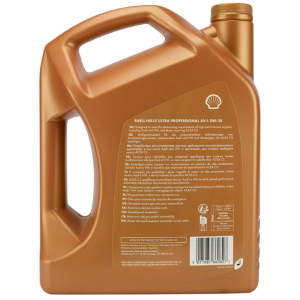 Масло моторное SHELL HELIX ULTRA PROFESSIONAL AV-L 0W30 синт.5л 550041873 SHELL