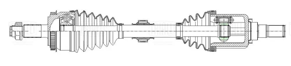 Привод передний левый AR 1607 TRIALLI