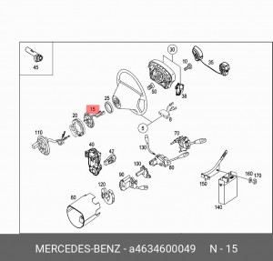 463 460 00 49 КОНТАКТ A 463 460 00 49 MERCEDES BENZ