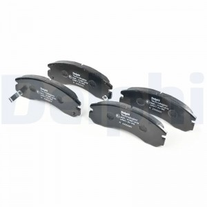LP871 колодки дисковые п.\ Mitsubishi Galant 2.0/2.5/2.4GDi 89> LP871 DELPHI