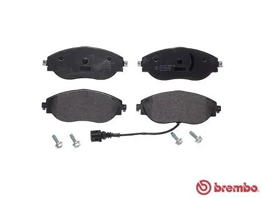 P85131 колодки дисковые п.!\ Seat Alhambra/Leon, VW Golf/Passat/Sharan 1.2-3.6i/ P85131 BREMBO