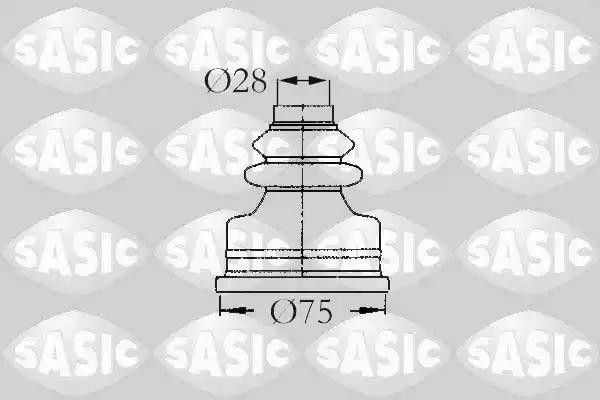 к-кт пыльника ШРУСа внутреннего!\ Citroen Jumper/XM all 91> 2873773 SASIC