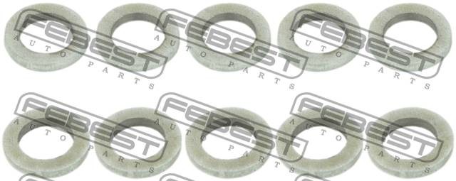 Кольцо уплотнительное FORD Transit (06-) форсунки топливной FEBEST RINGFL-036-PCS10 FEBEST