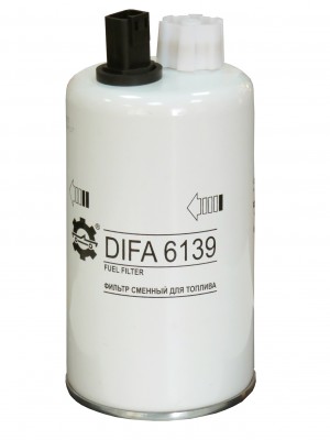 Фильтр топливный ГАЗ-3309,3310,КАМАЗ дв.CUMMINS ISBe,ISF 3.8 сепаратор DIFA DIFA 6139 DIFA