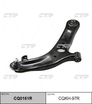 Рычаг подвески правый ELANTRA 2011-, I30 II, VELOSTER (нов арт CQ0161R) CQKH-97R CQKH-97R CTR