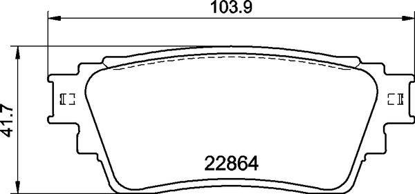 Колодки тормозные P54063 P54063 BREMBO