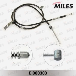 Трос стояночного тормоза правый TOYOTA AVENSIS 03- EI000303 EI000303 MILES