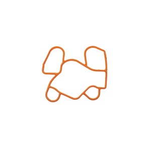 Прокладка масляного охладителя 3302 дв.Cummins ISF 2.8 (оранж. силикон) (HGS0127 0127/2 HAFFEN