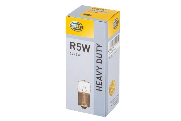 Лампа накаливания R5W-HD-24-5W-BA15S 8GA002071-241 HELLA
