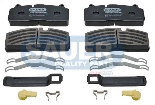 Колодки дисковые WVA29175/29195 SAF для Haldex Modul T (с углублениями под напра S0572919510 SAUER