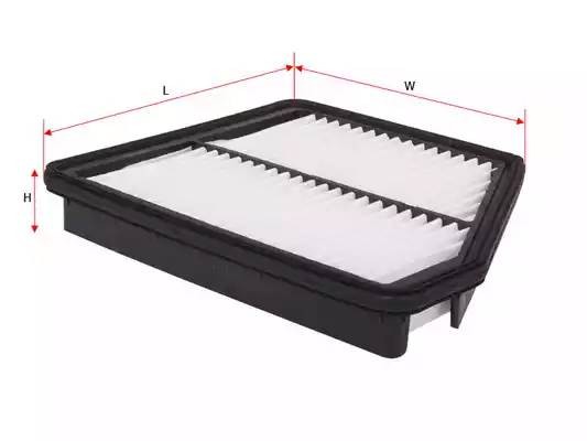 Фильтр воздушный HYUNDAI MATRIX 01- A2817 A2817 SAKURA