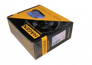 колодки дисковые задние!HAGEN\ Hyundai Santa Fe 2.7/2.2CRDi 06> GP1178 HAGEN