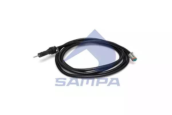 Датчик износа тормозных колодок левый задний L=3600MM, GREEN; RVI 079252 SAMPA