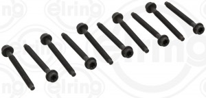 к-кт болтов ГБЦ! 10шт.\ Ford Escort/Fiesta/Mondeo 1.6-2.0 16V 92> 802.870 ELRING