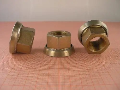 Гайка колеса КАМАЗ-ЕВРО М22х1.5х33 под ключ 32мм (кл.проч. 8) БЕЛЗАН 003567174800009 BELZAN