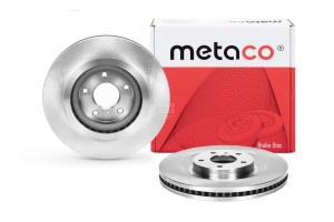 Диск тормозной передний вентилируемый 3050452 3050452 METACO