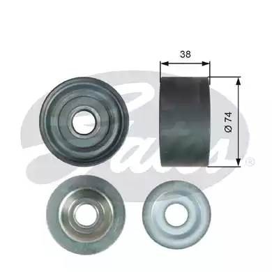 MERCEDES BENZ TRUCK AXOR (2002-2004) 20x74x38 T36535 GATES