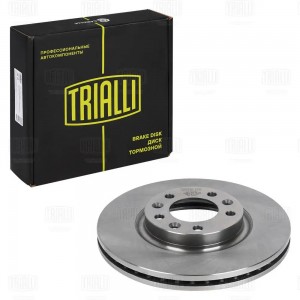 Диск торм. Peugeot 407 (05-) перед. d=283 (DF 140219) DF 140219 TRIALLI