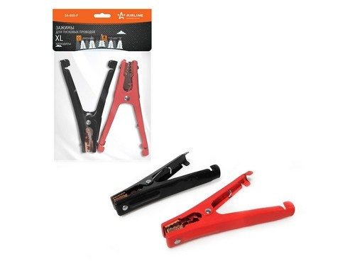 Зажимы (крокодилы) для пусковых проводов XL (2 шт.) (600А, 17,5х9см) (SA-600-P) SA-600-P AIRLINE