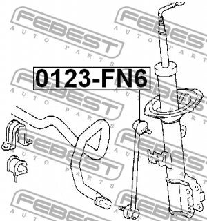 Тяга стабилизатора 0123-FN6 0123-FN6 FEBEST