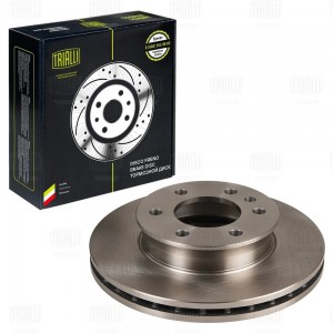 Диск торм. Mercedes Sprinter (06-)/VW Crafter (06-) перед. d=300 (DF 190409)  2ш DF190409 TRIALLI