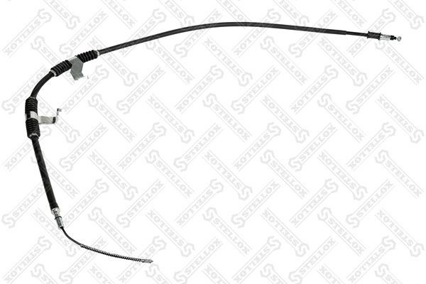 трос ручного тормоза левый!\ Daewoo Lacetti 1.5 04> 29-98654-SX STELLOX