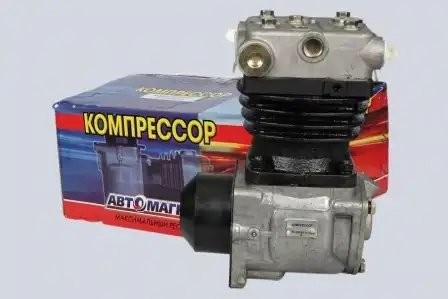 Компрессор КАМАЗ одноцилиндровый универсал. с/о АВТОМАГНАТ 18-3509015 AVTOMAGNAT