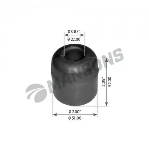 Отбойник кабины VOLVO FH12 круглый MANSONS 900.043 MANSONS
