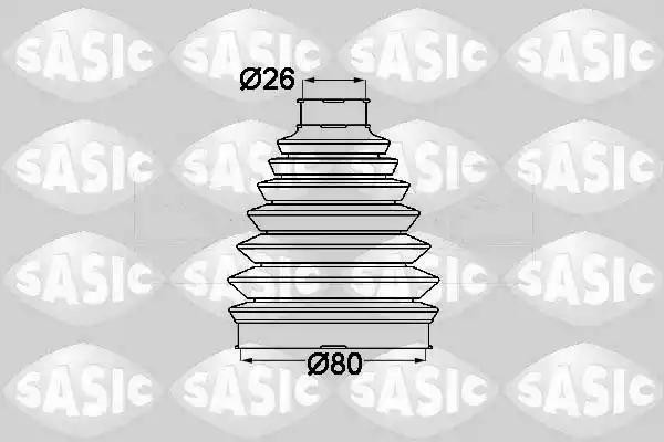 Пыльник ШРУСа внешний RENAULT KANGOO II, MEGANE III 1904013 1904013 SASIC