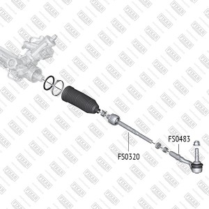 BMW 5-СЕРИЯ E60/E61 (2003-2009) FS0483 FIXAR