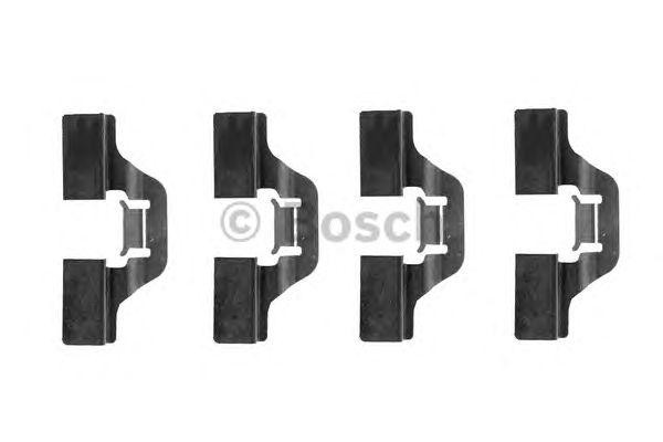 Комплект VW AUDI монтажный колодок тормозных задних BOSCH 1 987 474 253 BOSCH