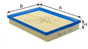 Фильтр воздушный AG231 AG 231 GOODWILL