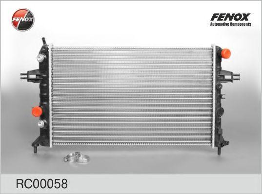 радиатор системы охлаждения! AT\ Opel Astra G 1.4-1.6i 98> RC00058 FENOX