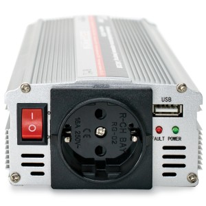 Преобразователь напряжения (инвертор) 24-220V 1500Вт AVS 80325 AVS