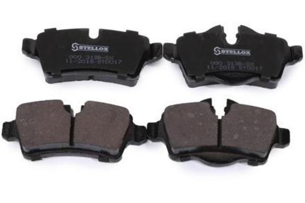 колодки дисковые з.! с антискр. пл.\ BMW Mini Cooper 1.3-1.6i/1.6D 06> 000-313B-SX STELLOX