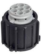 р/к разъема! фишка 7-pin, личинки, насадка 180 град., уплотнен., NW8.5\ MAN TGA 8801424SX STELLOX