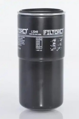 фильтр масляный 1 5/8 UNS ( на ДВС 2шт.) L3245 FILTORQ