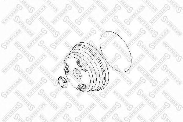 крышка ступицы! без ABS к-т с пробкой и упл. кольцом 182x4 \SK RS 9042/11242/SK  83-00001-SX STELLOX