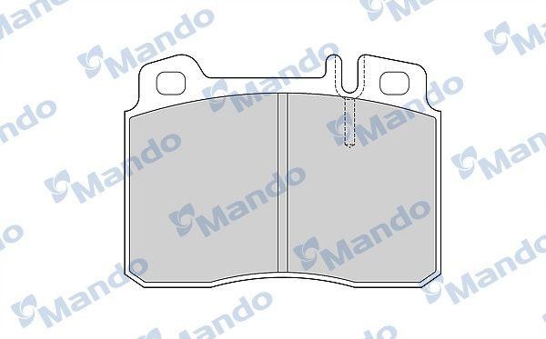 Колодки тормозные MERCEDES E (W124,W210) передние (4шт.) MANDO MBF015653 MANDO