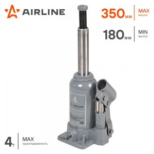 Домкрат бутылочный Standard 4т (MIN - 180мм/MAX - 350мм)  AJ-B-04S AJ-B-04S AIRLINE