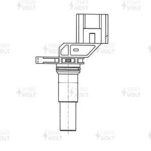 Датчик скорости для а/м Лада Vesta NG (23-)/Chery Tiggo 7 Pro (19-) CVT длинный  VSSP0120 START VOLT