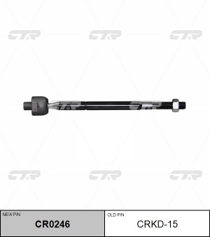 Тяга рулевая CHEVROLET Malibu OPEL Insignia (09-17) левая/правая CTR CR0246 CTR