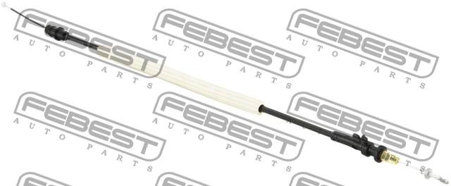 Трос внешн ручки замка двери VW PASSAT (11-15) 23104-B7RV2 23104-B7RV2 FEBEST