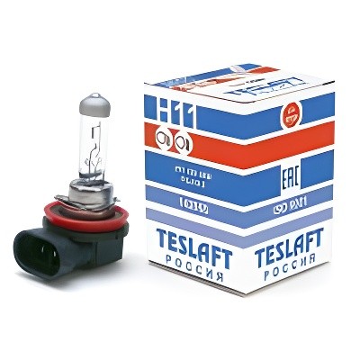 Лампа 12V H11 55W PGJ19-2 1350лм Стандарт TESLAFT (Россия) 142868 TESLAFT