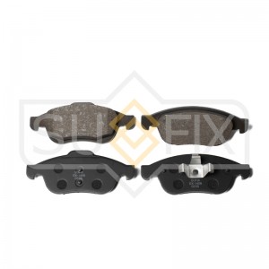 Колодки тормозные передние RENAULT Duster 2.0 12 / Fluence 1.6-2.0 10 / Megane I SX-1408 SUFIX