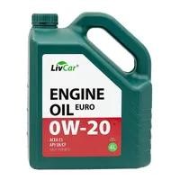 Масло моторное LIVCAR Engine Oil EURO 0W-20 ACEA C5 API SN/CF (4л) LC7110020-004 LC7110020004 LIVCAR