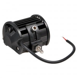 Фара светодиодная (балка) двухрядная, 6 LED 4D линза, 18W (98х78х65) 12/24V (ALE ALED042 AIRLINE